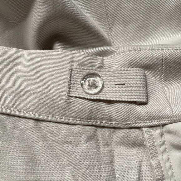 Old Navy Extra High-Rise Taylor Straight Trousers XXL Beige With Pockets Recycle - Picture 7 of 10